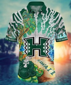 Hawaii Rainbow Warriors NCAA Flower Hawaii Shirt For Fans Ver 19