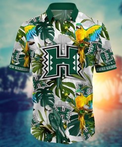 Hawaii Rainbow Warriors NCAA Flower Hawaii Shirt For Fans Ver 2