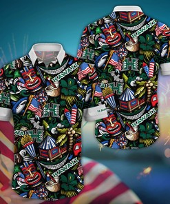 Hawaii Rainbow Warriors NCAA Flower Hawaii Shirt For Fans Ver 23