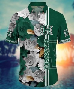 Hawaii Rainbow Warriors NCAA Flower Hawaii Shirt For Fans Ver 24