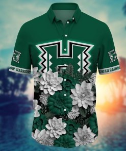 Hawaii Rainbow Warriors NCAA Flower Hawaii Shirt For Fans Ver 26