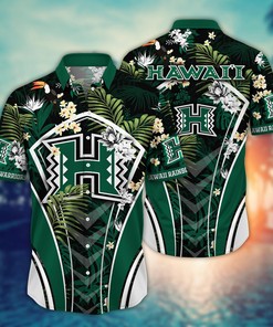 Hawaii Rainbow Warriors NCAA Flower Hawaii Shirt For Fans Ver 29