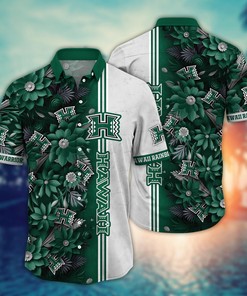 Hawaii Rainbow Warriors NCAA Flower Hawaii Shirt For Fans Ver 3