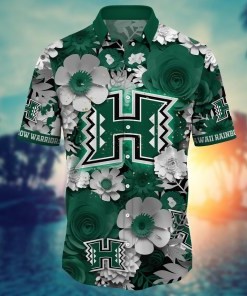 Hawaii Rainbow Warriors NCAA Flower Hawaii Shirt For Fans Ver 35