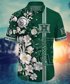 Hawaii Rainbow Warriors NCAA Flower Hawaii Shirt For Fans Ver 37