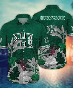 Hawaii Rainbow Warriors NCAA Flower Hawaii Shirt For Fans Ver 5