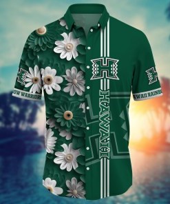 Hawaii Rainbow Warriors NCAA Flower Hawaii Shirt For Fans Ver 6