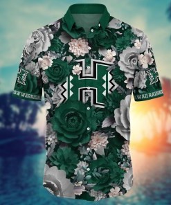 Hawaii Rainbow Warriors NCAA Flower Hawaii Shirt For Fans Ver 7