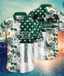 Hawaii Rainbow Warriors NCAA Flower Hawaii Shirt For Fans Ver 8