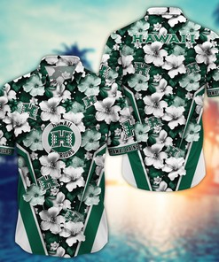 Hawaii Rainbow Warriors NCAA Hawaiian Shirt, Aloha Shirt Ver 2