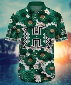 Hawaii Rainbow Warriors NCAA Hawaiian Shirt for This Summer Customize Shirt Any Team