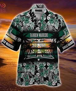 Hawaii Rainbow Warriors Summer Hawaiian Shirt, Floral Pattern for Sports Enthusiast This Year