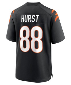 Hayden Hurst 88 Cincinnati Bengals Game Jersey - Black
