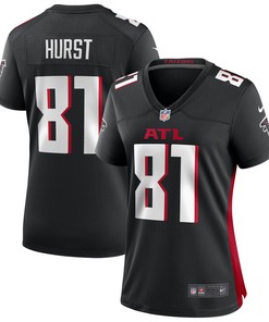 Hayden Hurst Atlanta Falcons Womens Game Jersey - Black Nfl