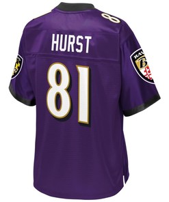 Hayden Hurst Baltimore Ravens Nfl Pro Line Youth Player Jersey - Purple