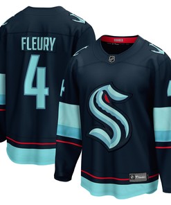 Haydn Fleury Seattle Kraken Fanatics Branded Home Breakaway Player Jersey - Deep Sea Blue Nhl