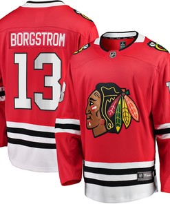 Henrik Borgstrom Chicago Blackhawks Fanatics Branded Home Breakaway Player Jersey - Red Nhl