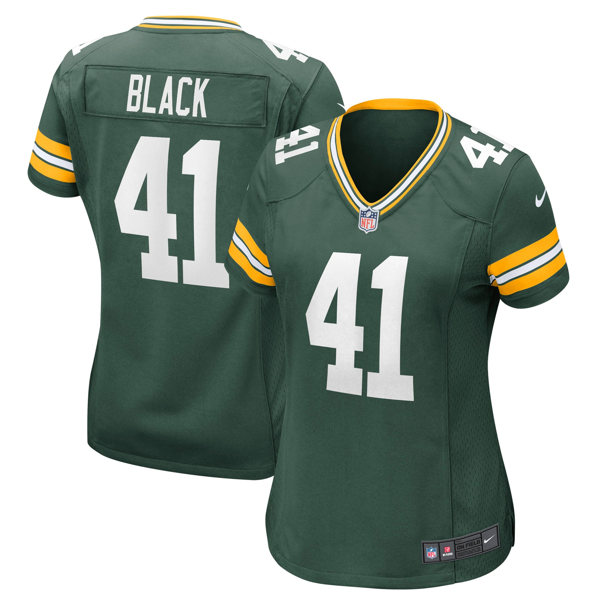 Henry Black Green Bay Packers Womens Game Player Jersey - Green Nfl