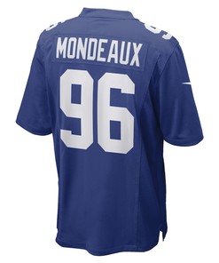 Henry Mondeaux 96 New York Giants Game Player Jersey - Royal