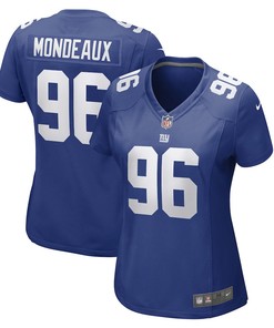 Henry Mondeaux New York Giants Women's Game Player Jersey - Royal