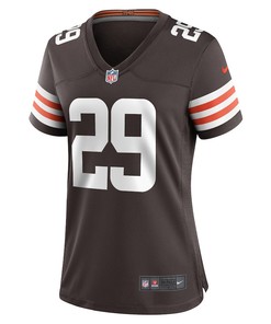 Herb Miller Cleveland Browns Women's Game Player Jersey - Brown