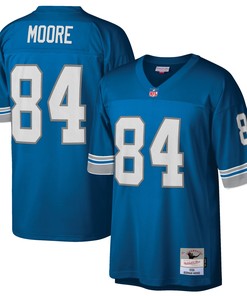 Herman Moore Detroit Lions Mitchell & Ness Retired Player Legacy Replica Jersey - Blue Nfl