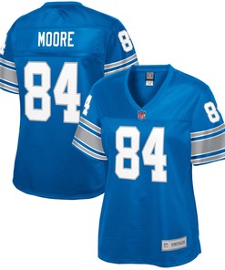 Herman Moore Detroit Lions Nfl Pro Line Womens Retired Player Replica Jersey - Royal
