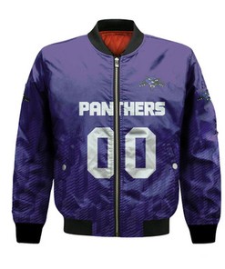 High Point Panthers Bomber Jacket Logo Sport Ombre  - NCAA