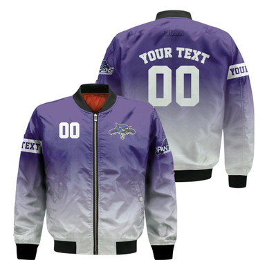 High Point Panthers Fadded Bomber Jacket - NCAA