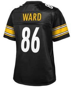 Hines Ward Pittsburgh Steelers Nfl Pro Line Womens Retired Player Jersey - Black