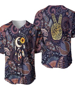 Hippie Sunflower You May Say Im A Dreamer But Im Not The Only One Baseball Jersey