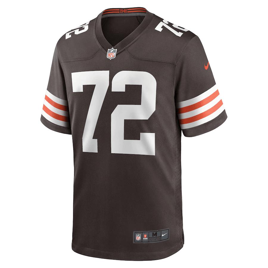 Hjalte Froholdt Cleveland Browns Game Player Jersey - Brown