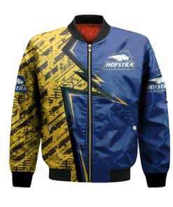 Hofstra Pride Bomber Abstract Pattern Sport- NCAA