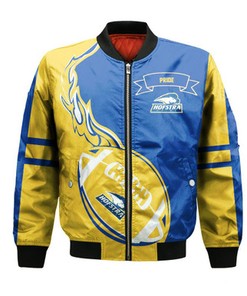 Hofstra Pride Bomber Jacket Flame Ball - NCAA