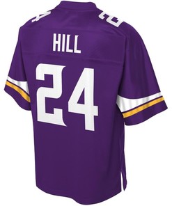 Holton Hill Minnesota Vikings Nfl Pro Line Player Jersey - Purple