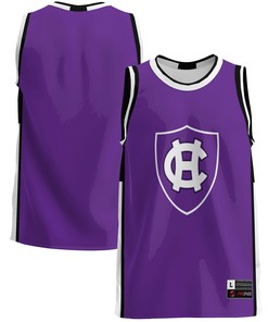 Holy Cross Crusaders Basketball Jersey - Purple Ncaa