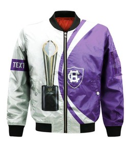 Holy Cross Crusaders Bomber 2022 National Champions Legendary- NCAA