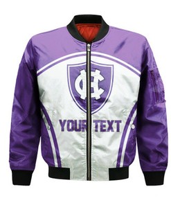 Holy Cross Crusaders Bomber Curve Style Sport- NCAA