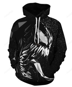 Hoodie 3D Version 2 Black Ve_nom