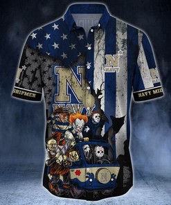 Horror Movies Navy Midshipmen Hawaiian Shirt