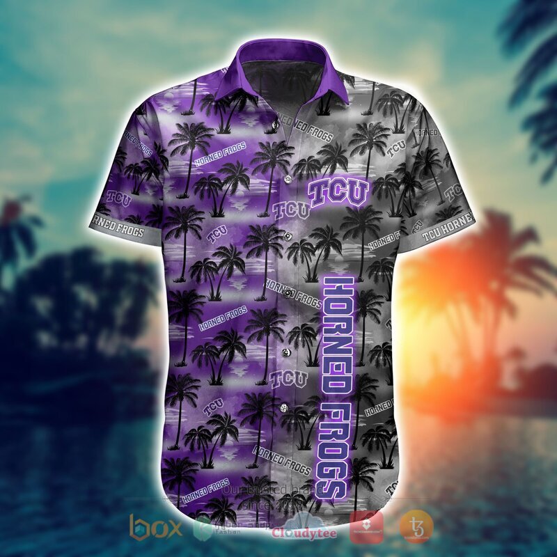 Hot NCAA Tcu Horned Frogs Coconut Hawaiian Shirt