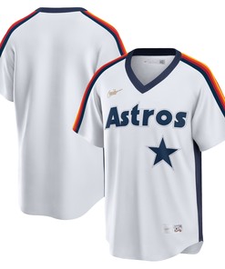 Houston Astros Home Cooperstown Collection Player Jersey - White Mlb