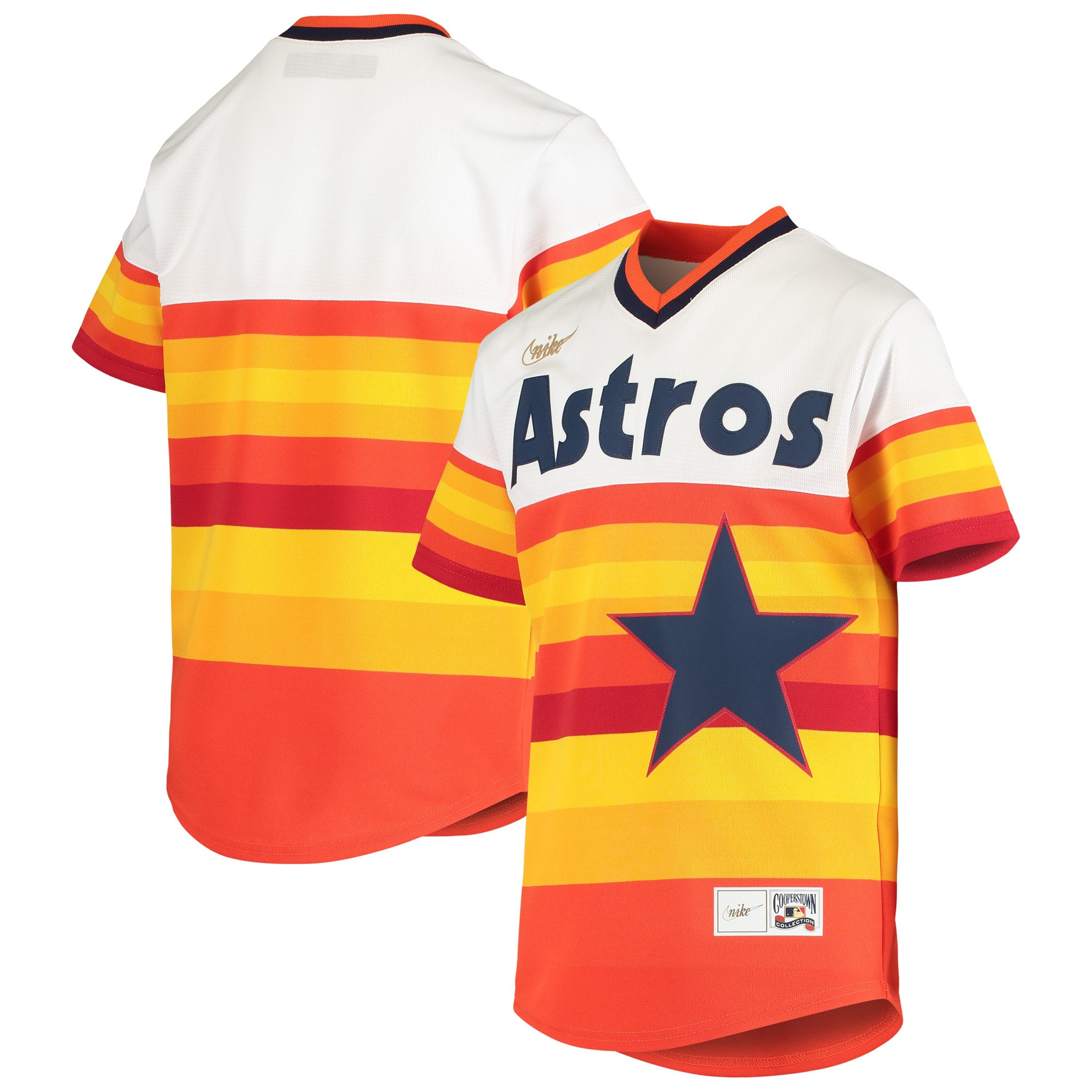 Houston Astros Home Cooperstown Collection Team Jersey - White Mlb