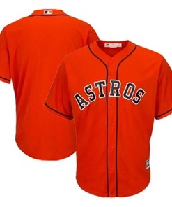 Houston Astros Official Cool Base Jersey - Orange