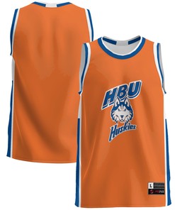 Houston Baptist Huskies Basketball Jersey - Orange Ncaa