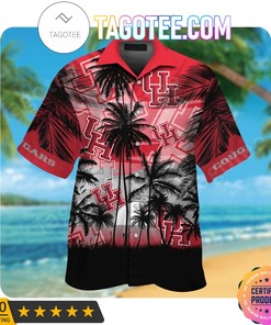 Houston Cougars Aloha Hawaii Shirt