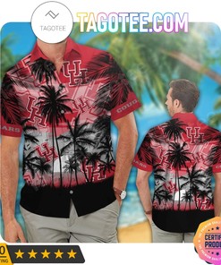 Houston Cougars Aloha Hawaii Shirt