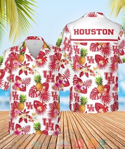 Houston Cougars Basketball NCAA Pineapple Summer Hawaii Shirt