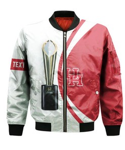 Houston Cougars Bomber 2022 National Champions Legendary- NCAA
