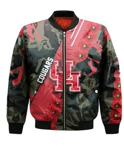 Houston Cougars Bomber Sport Style Keep Go on- NCAA